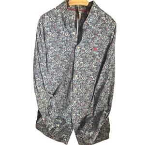 Cinch classic fit multi colored paisley long sleeve xl shirt
